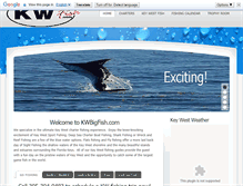 Tablet Screenshot of kwbigfish.com